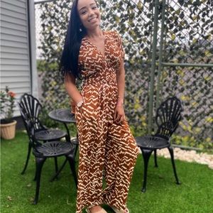 Leona Wide Leg Jumpsuit